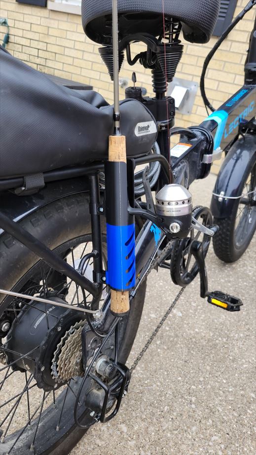 Fishing Rod Holder for Lectric Ebike