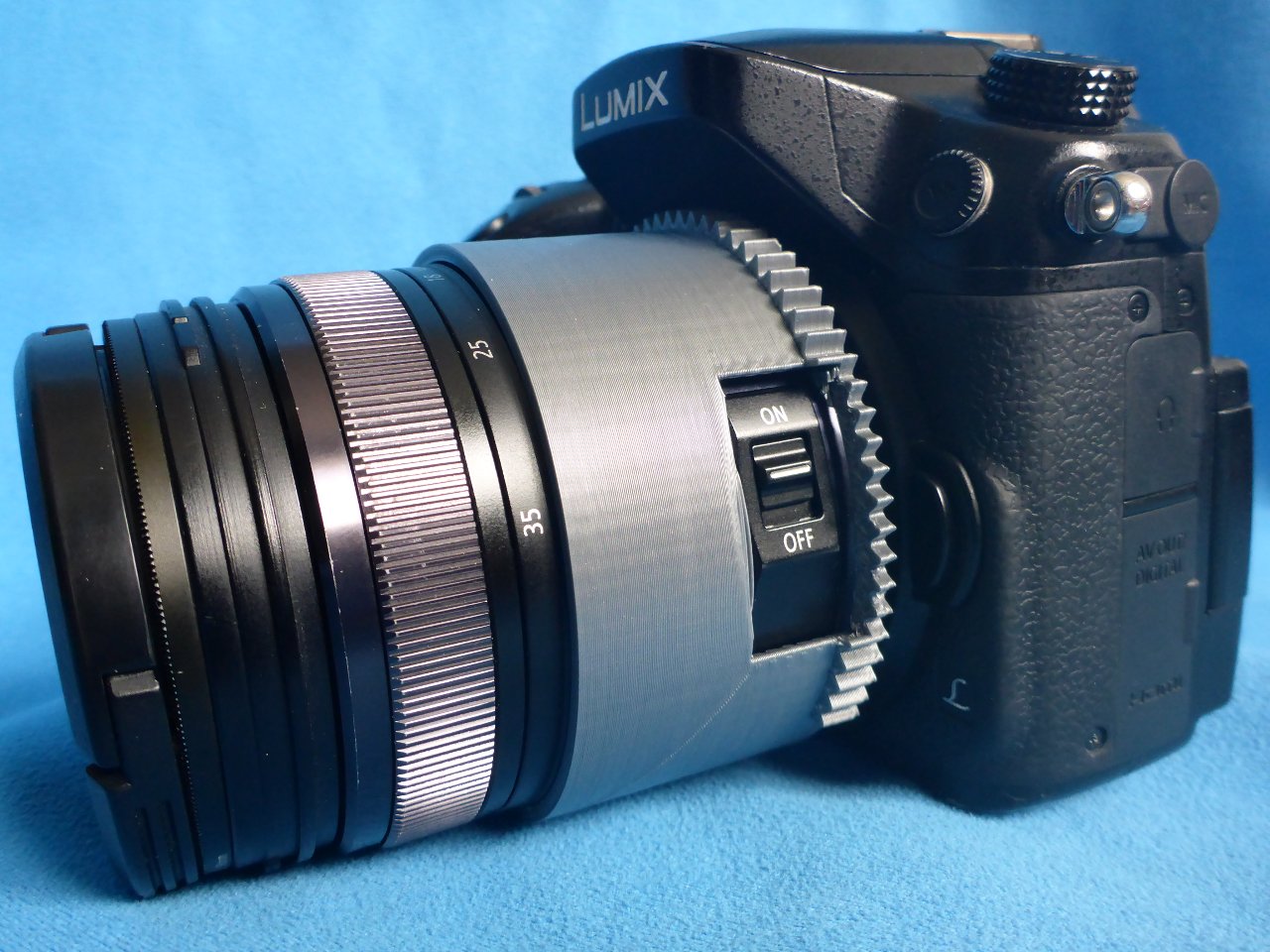 Panasonic 12-35 Nauticam Zoom Gear