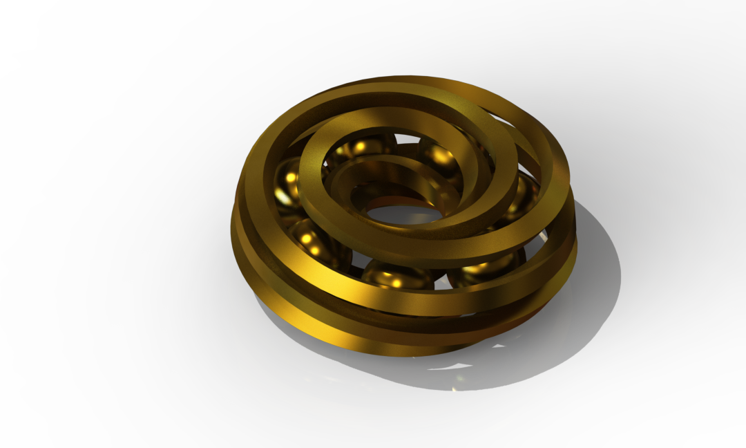 Spiral donut toy 1