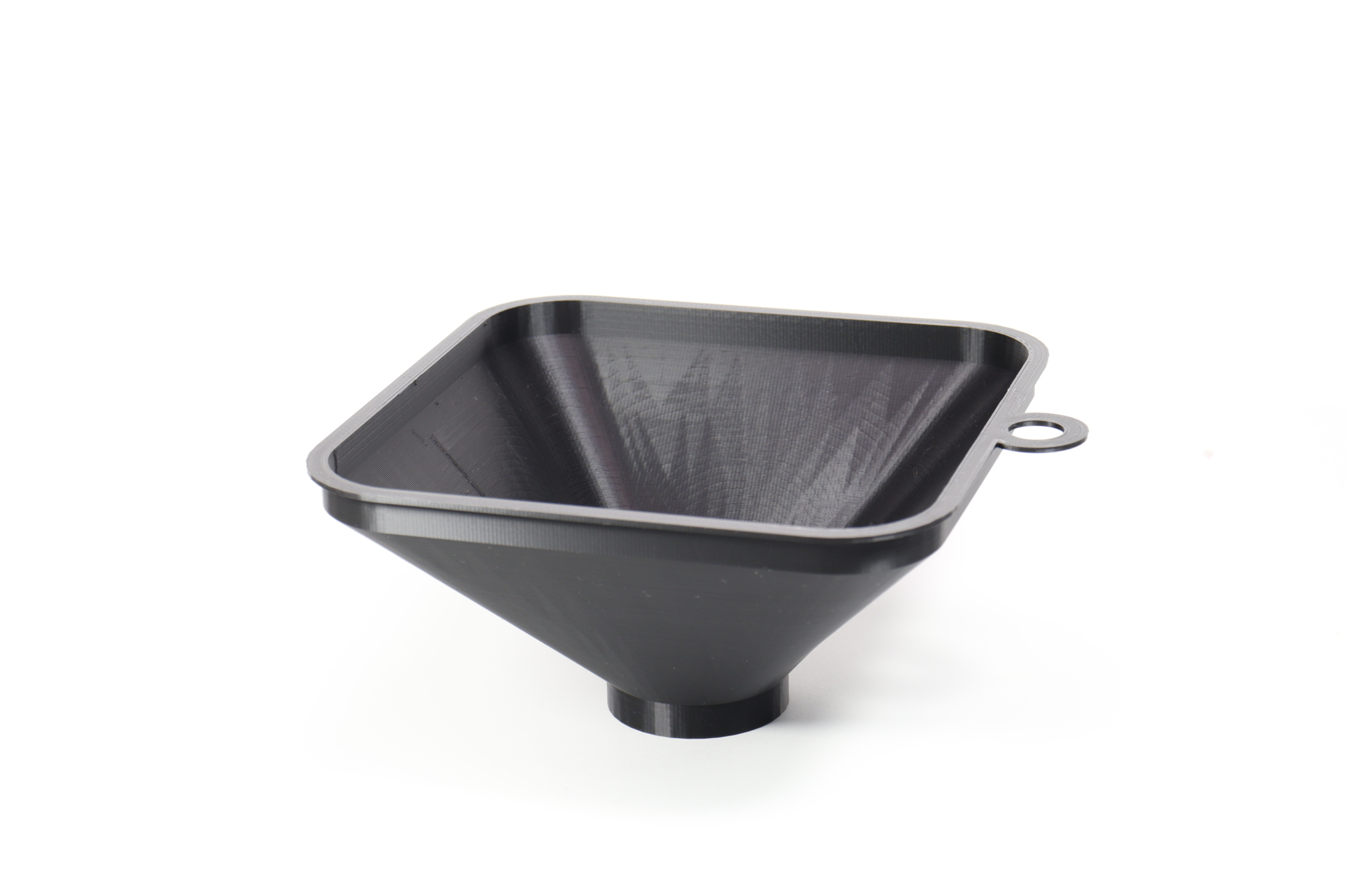 Wide Rectangular to Circular Funnel