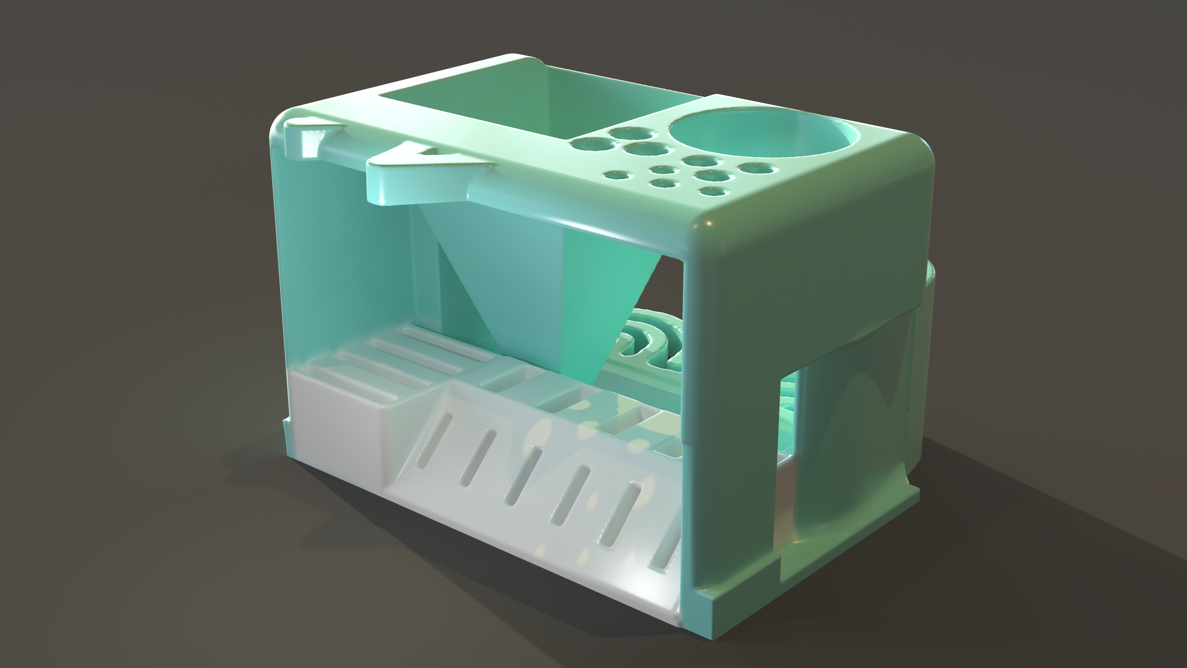 Unique SD Card / Micro SD / USB Holder and Desk Organizer