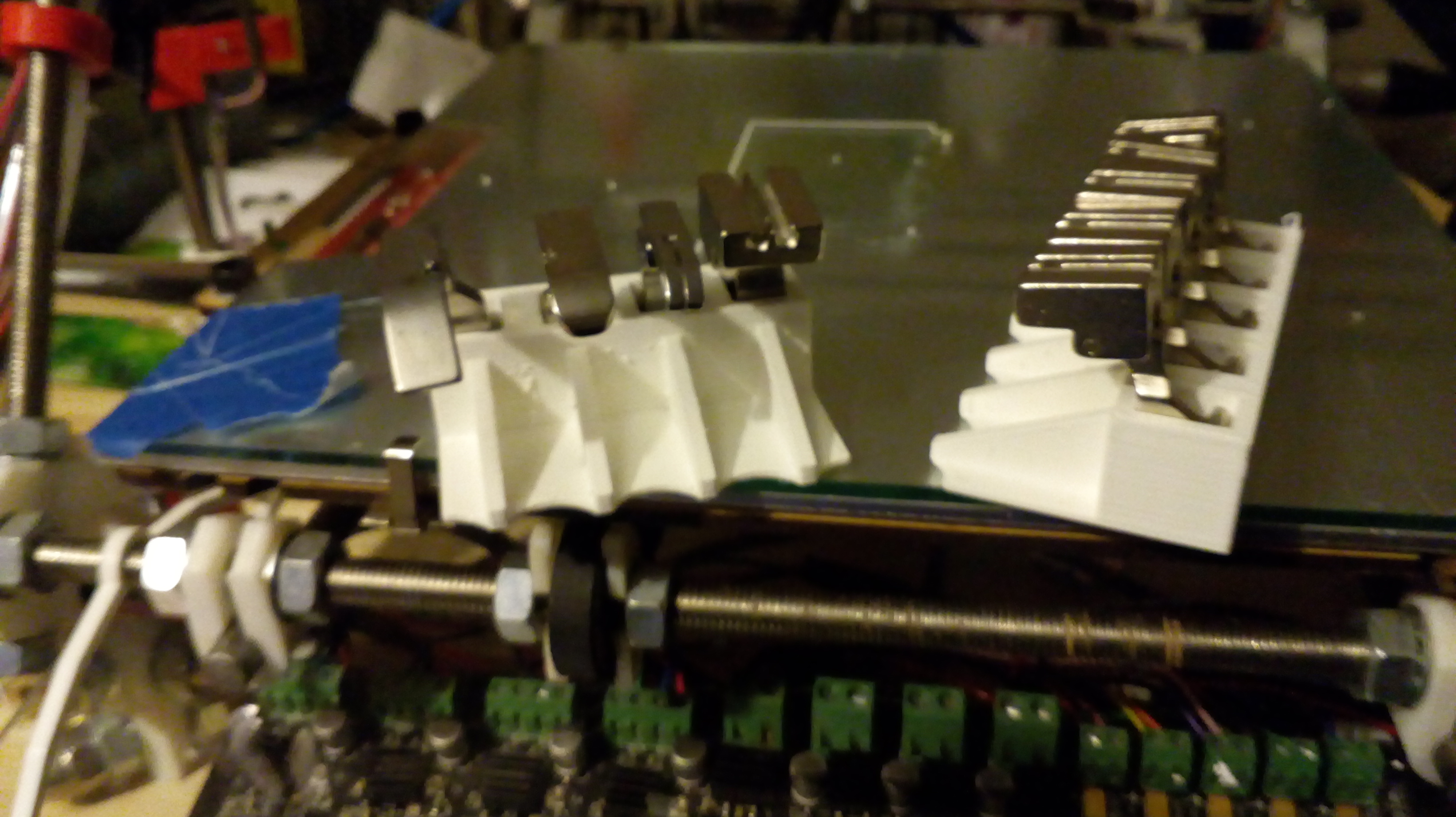 sewing machine foot storage tray