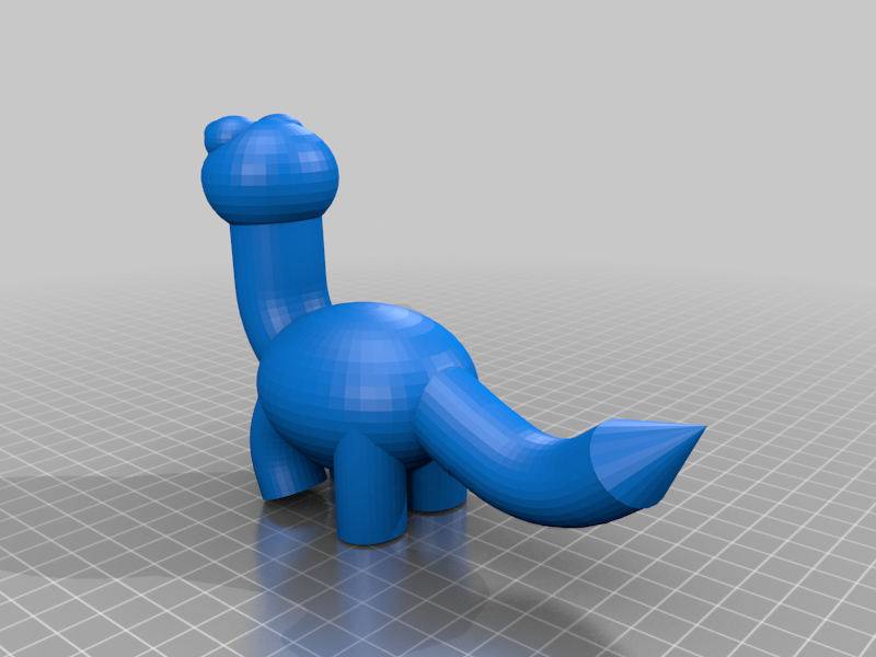 Tinkercad Dinosaurier