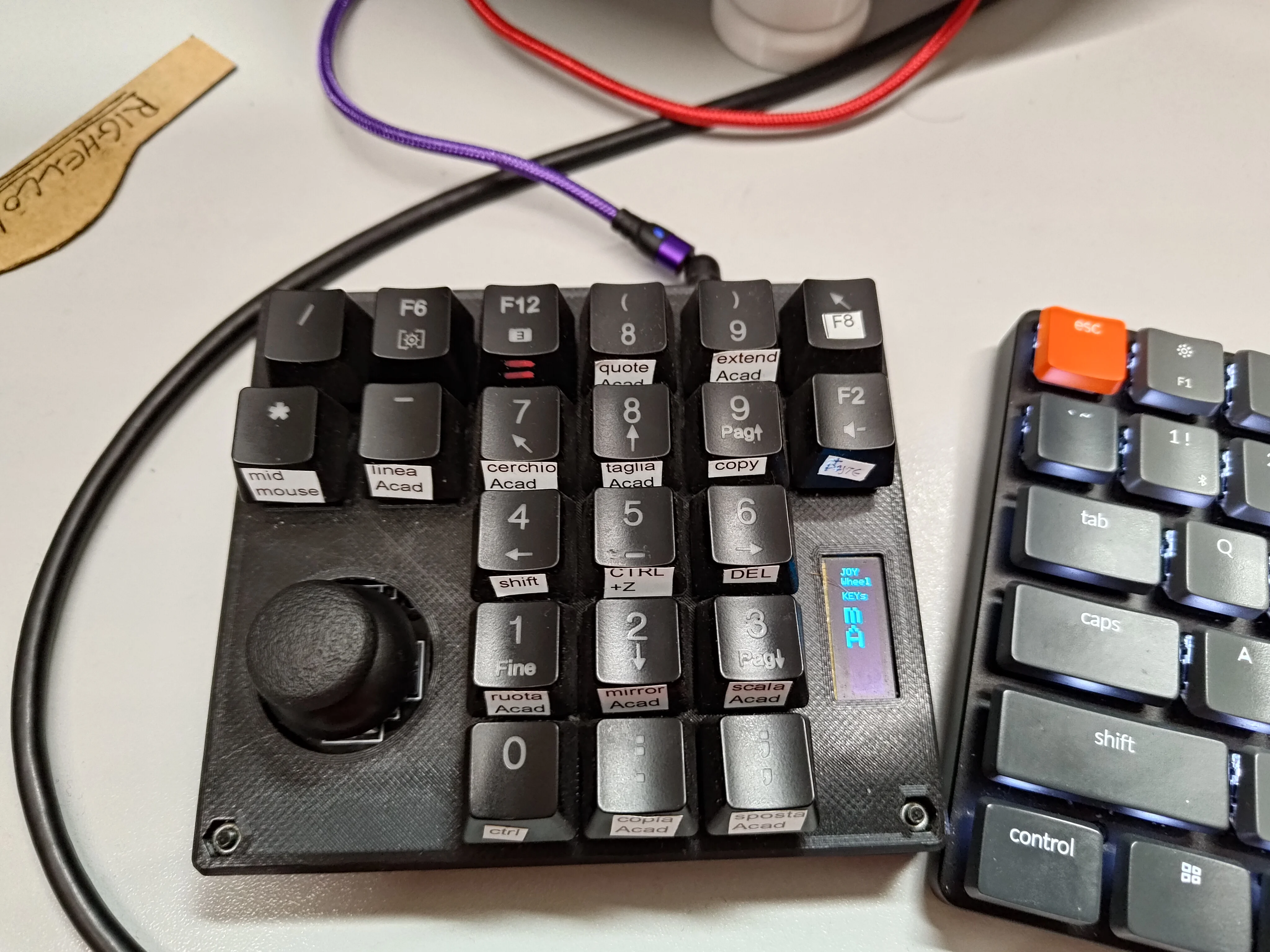 3D CAD MACRO KEYPAD custom keyboard V2