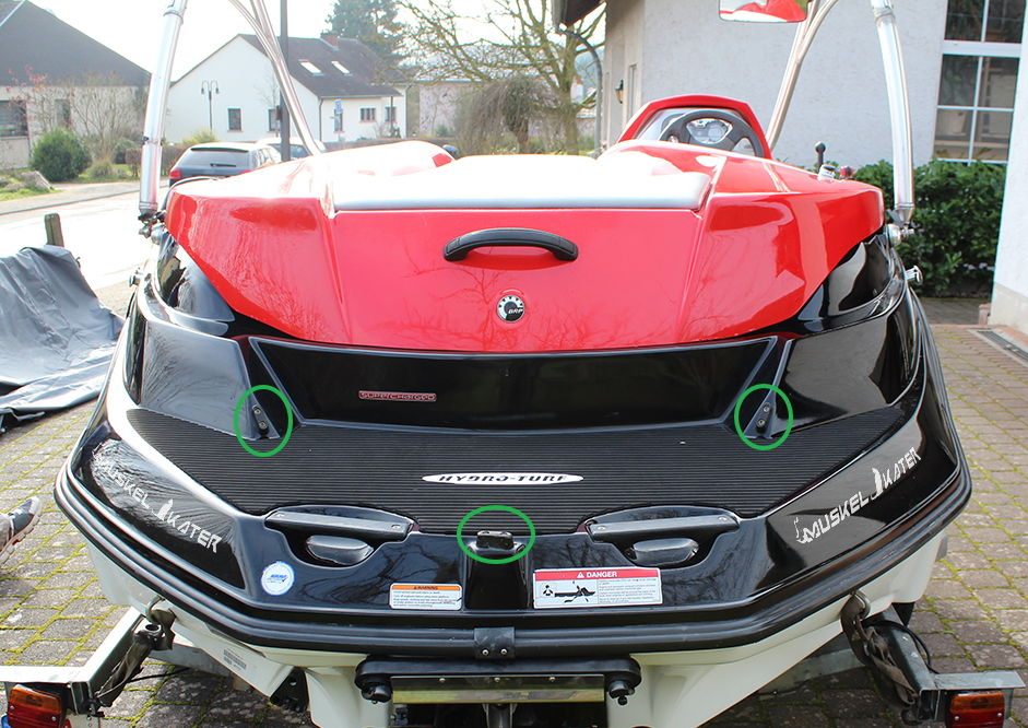Seadoo Speedster 150 Rubber Bumper PartNr. 204071739