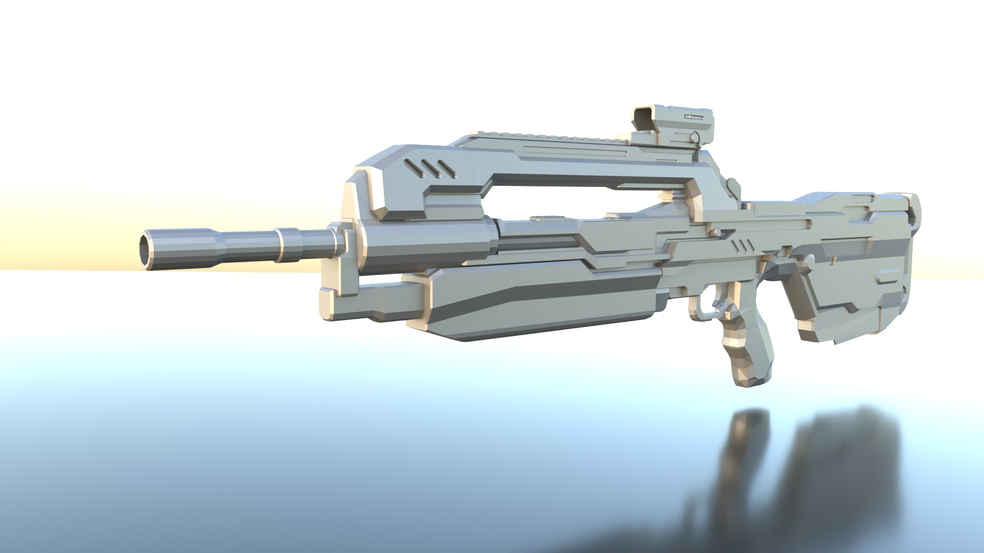 Halo 4 Battle Rifle Cut