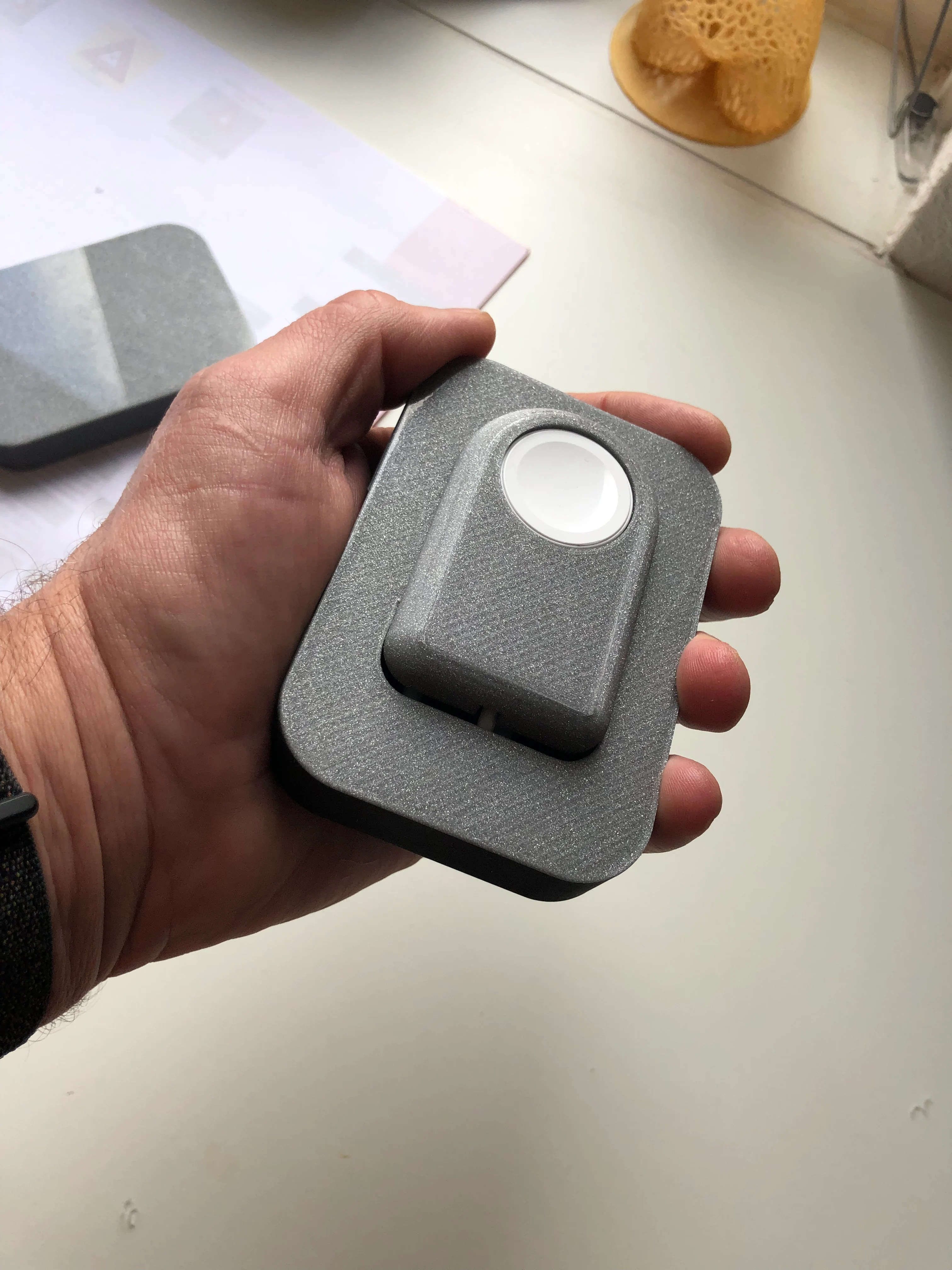 Apple Watch 4 Charger Travel Case and Night Stand