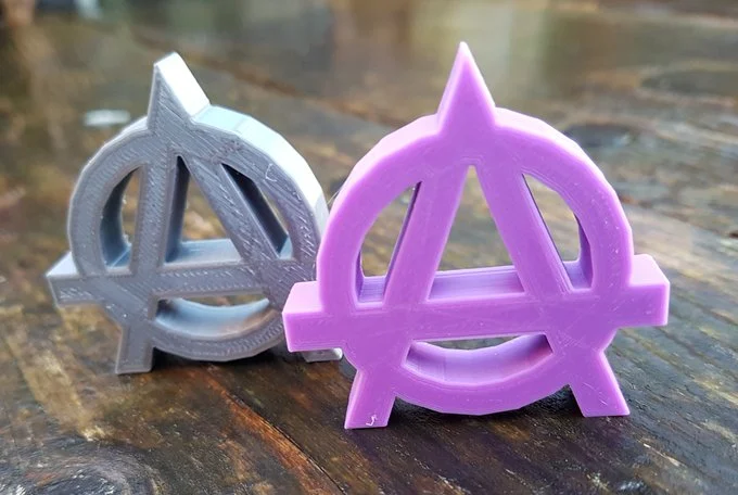 Anarchy keyring