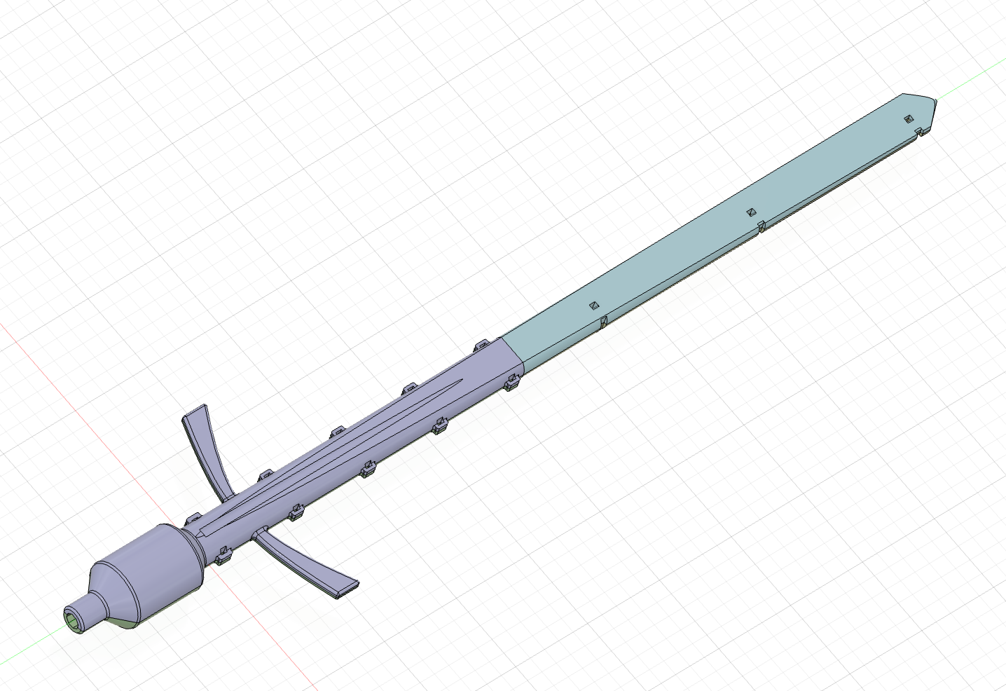 433 J-pole antenna SWORD