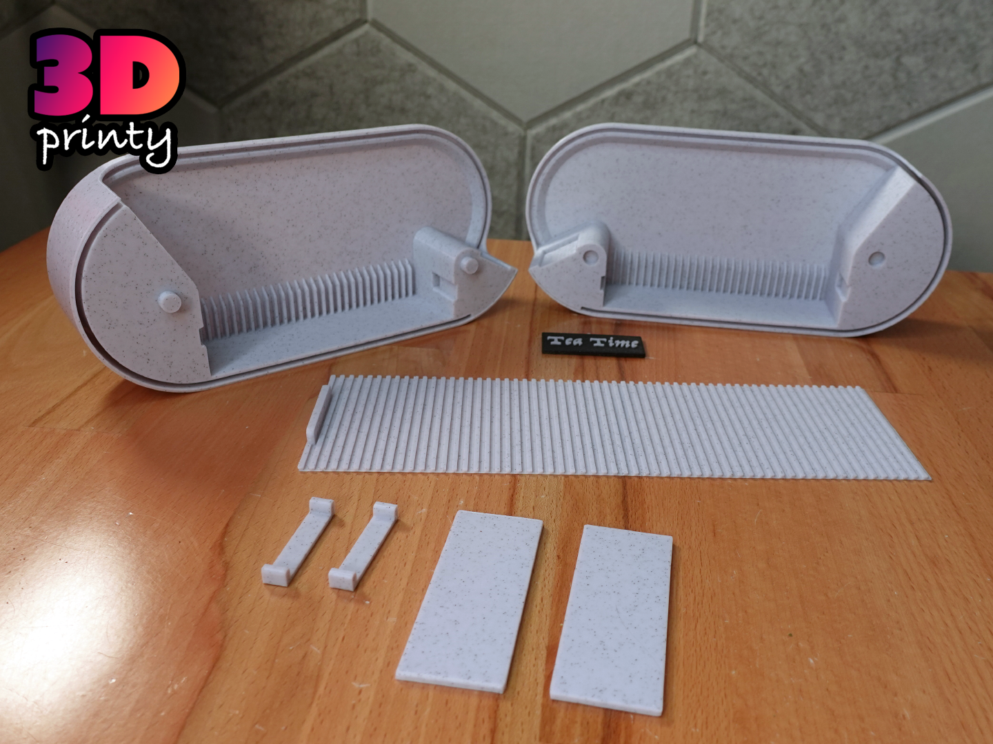 Shutter Box - Tea Box