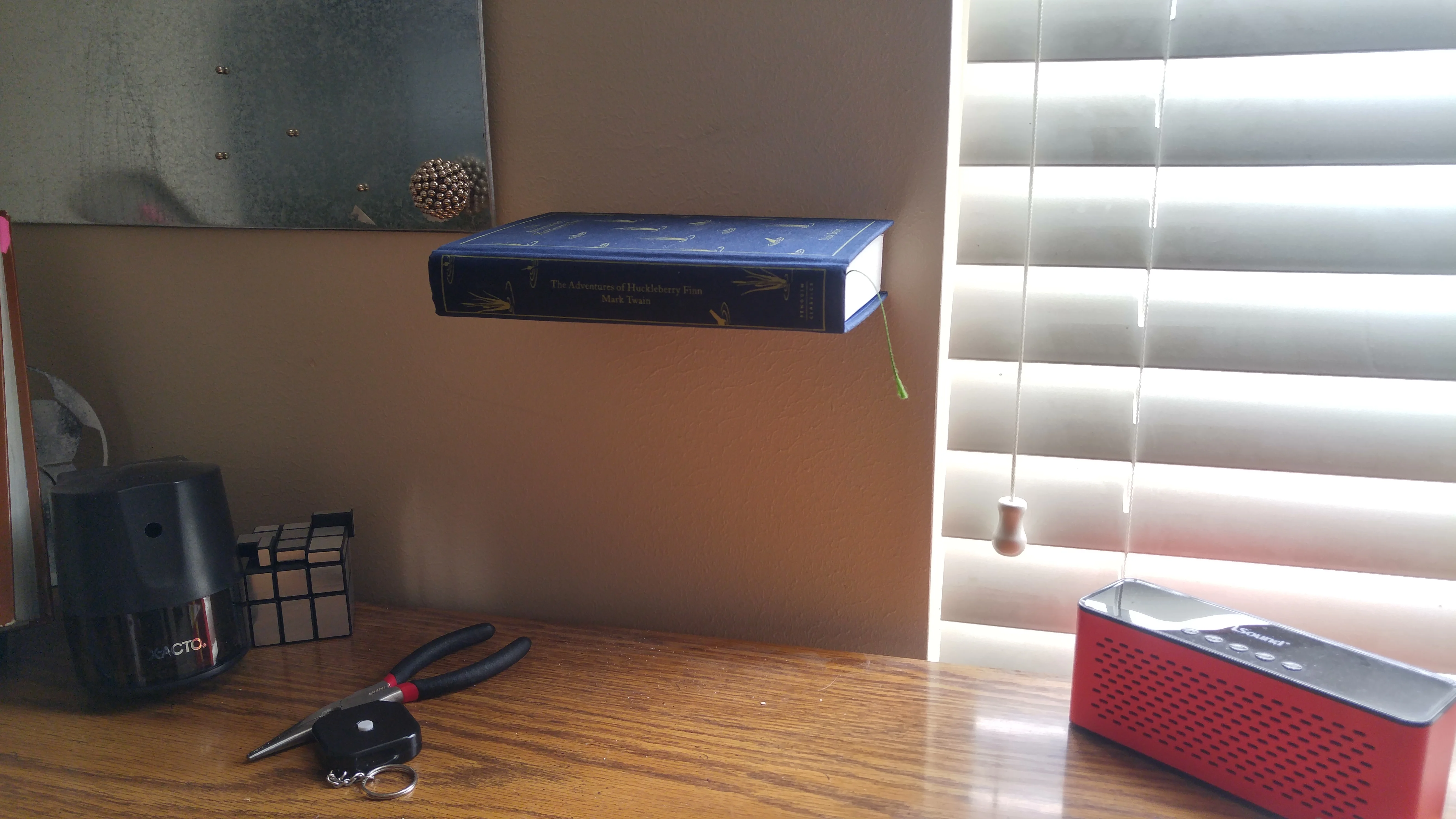 Invisible Book Shelf