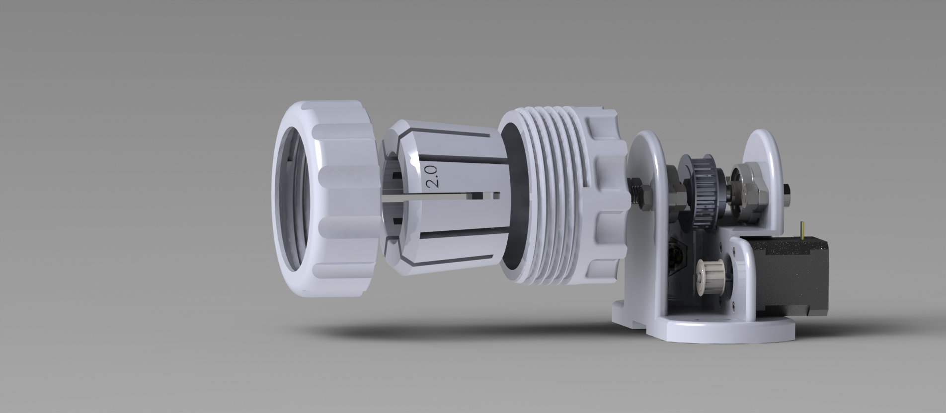 Rotary 4th axis for CNC (MPCNC)
