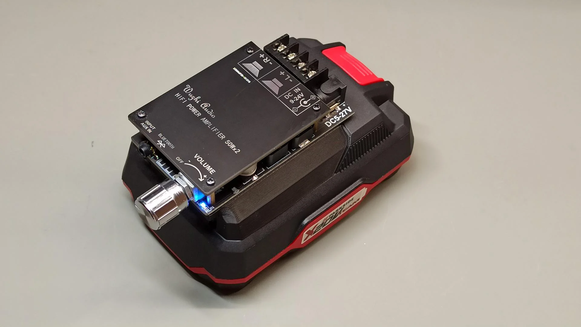 Parkside X20V Team Wuzhi TPA3116 Portable 2x20W Bluetooth 5.0 Audio Amplifier for Speakers