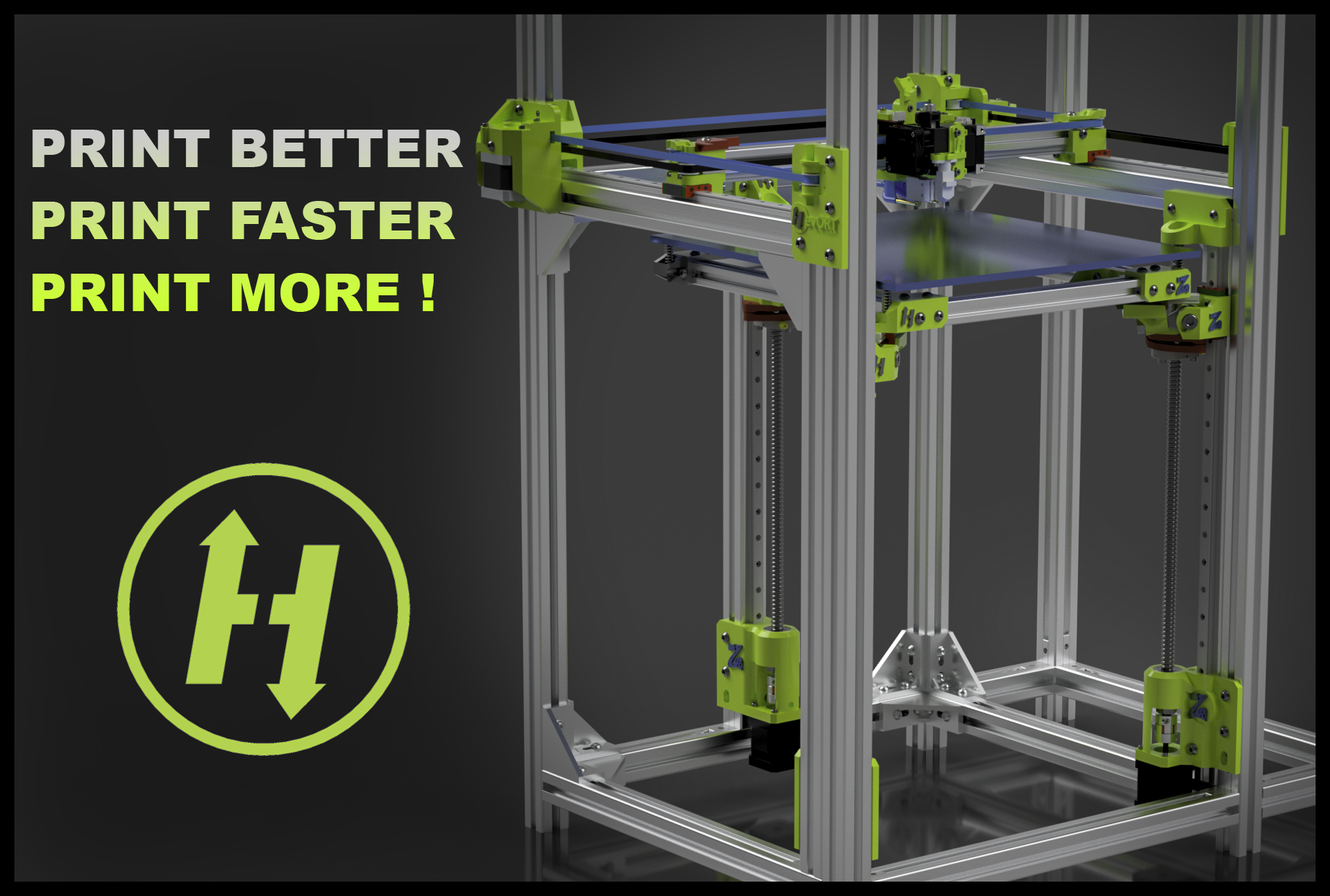 HevORT - Advanced DIY 3D Printer - Main Page