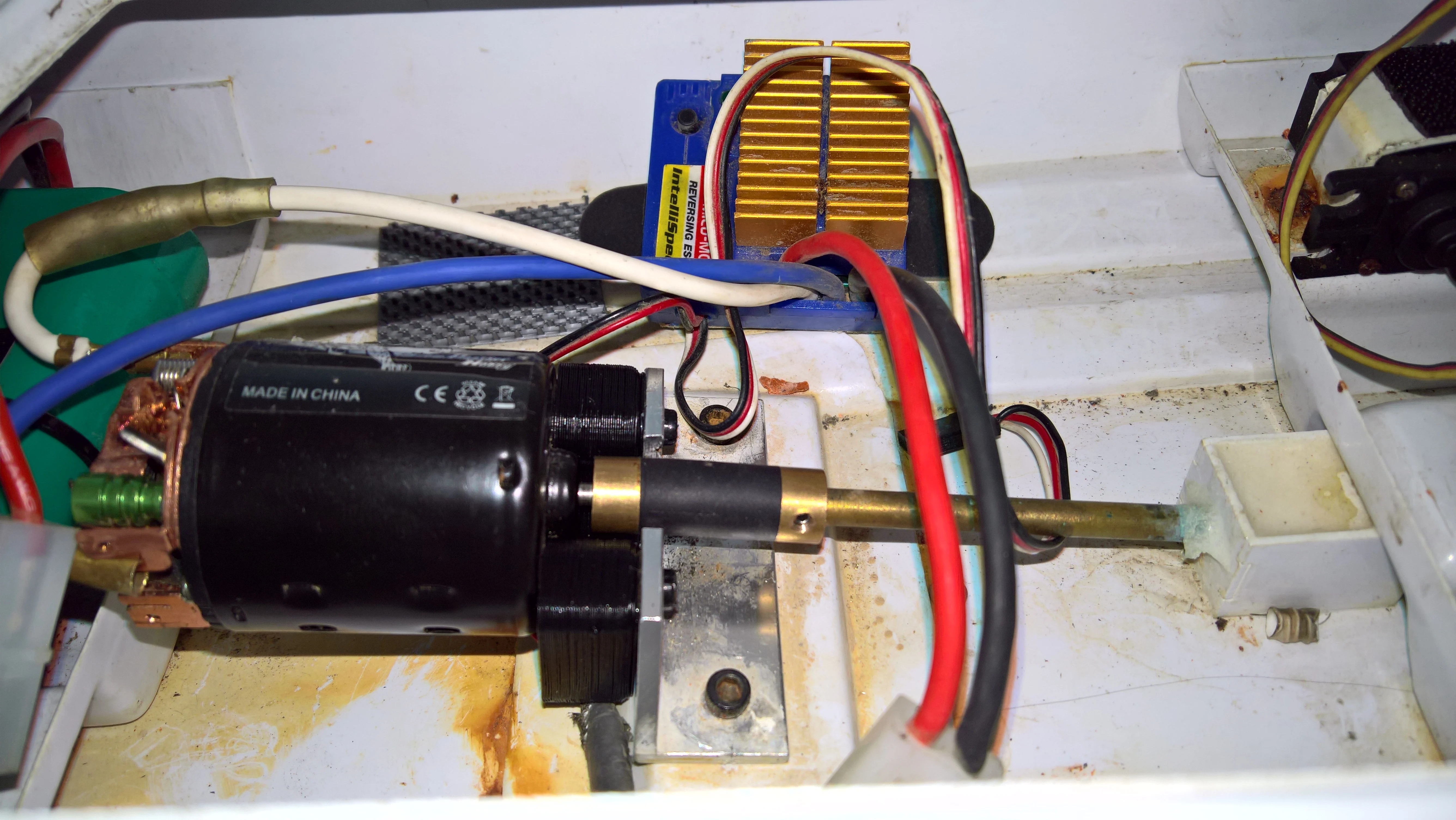 RC Boat 540 Motor Mount Spacer