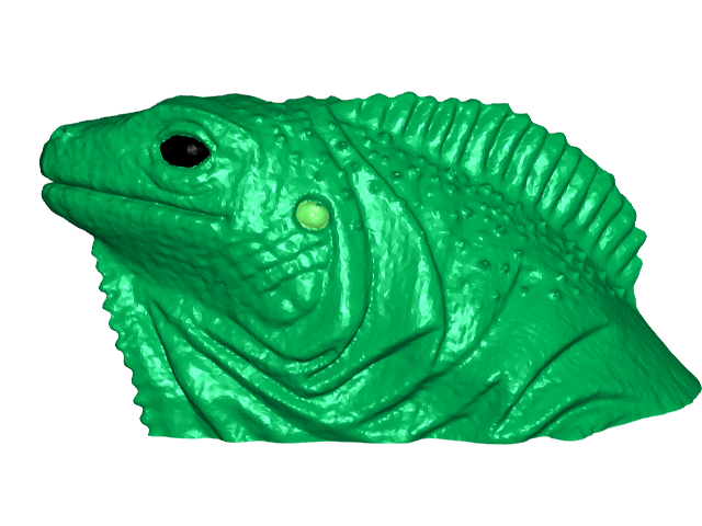Iguana Refrigerator / Whiteboard Magnets