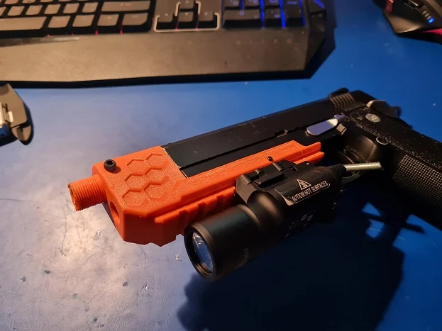 Airsoft Hi-Capa 4.3 compensator