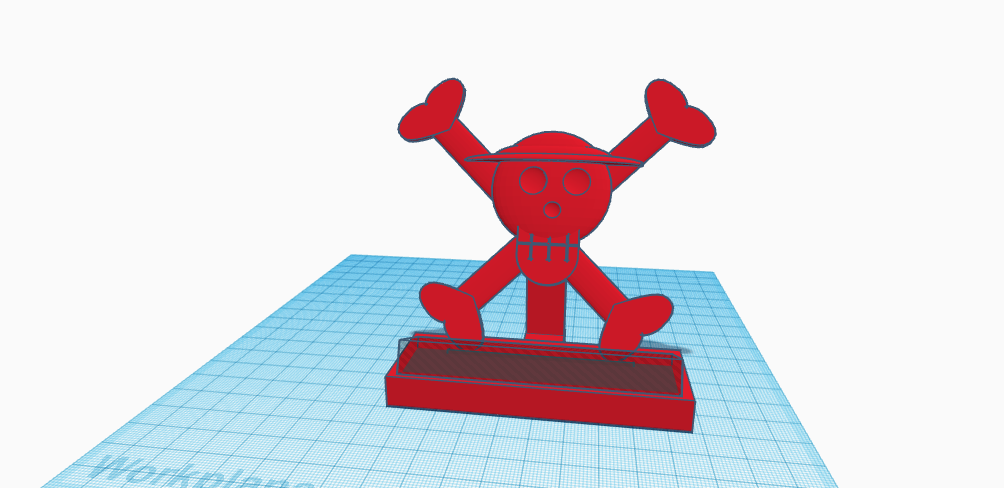 One Piece inspired phone holder