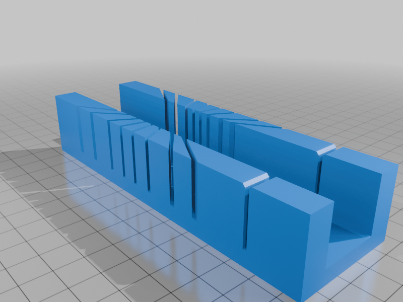 Miter boxes for small wooden strips