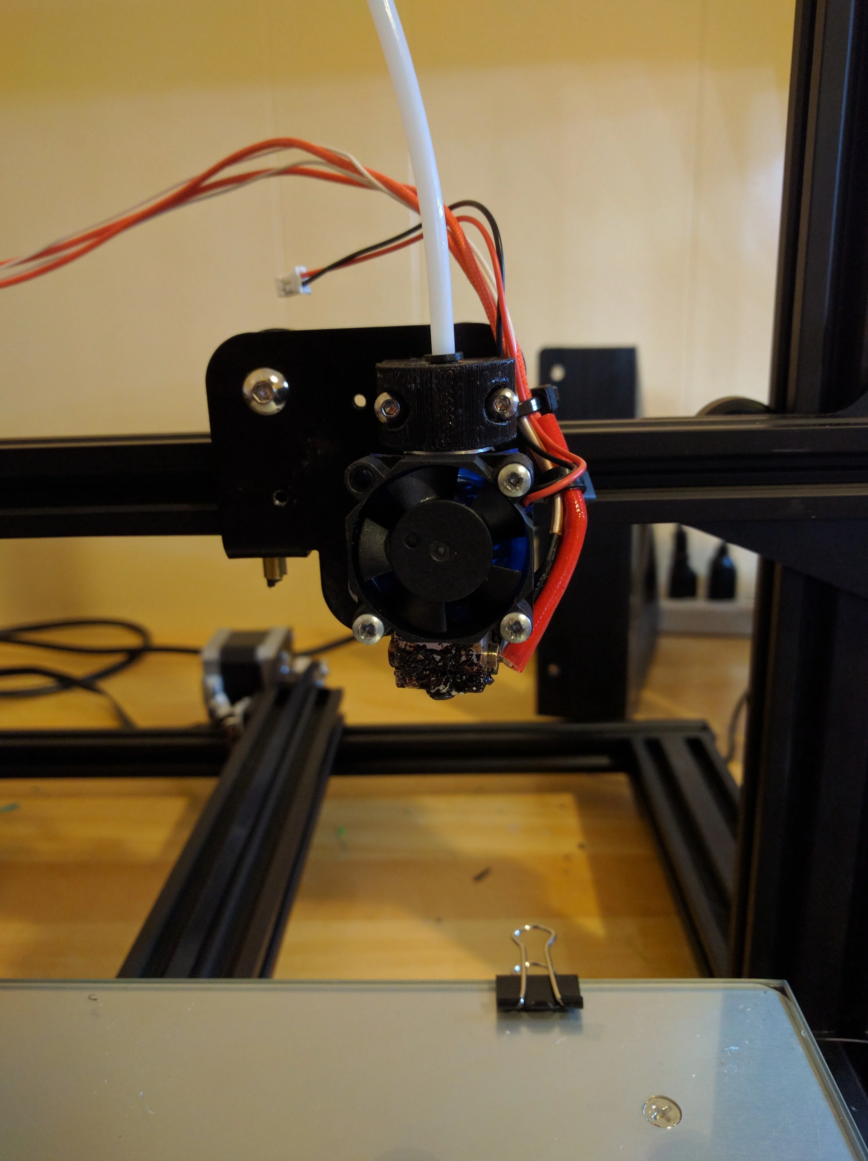 E3D V6 mount for Creality CR-10