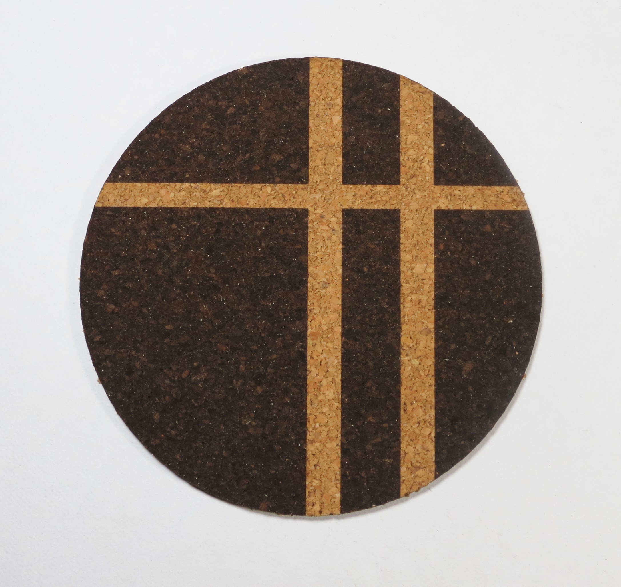 Laser Cut Coasters made of Cork sheet