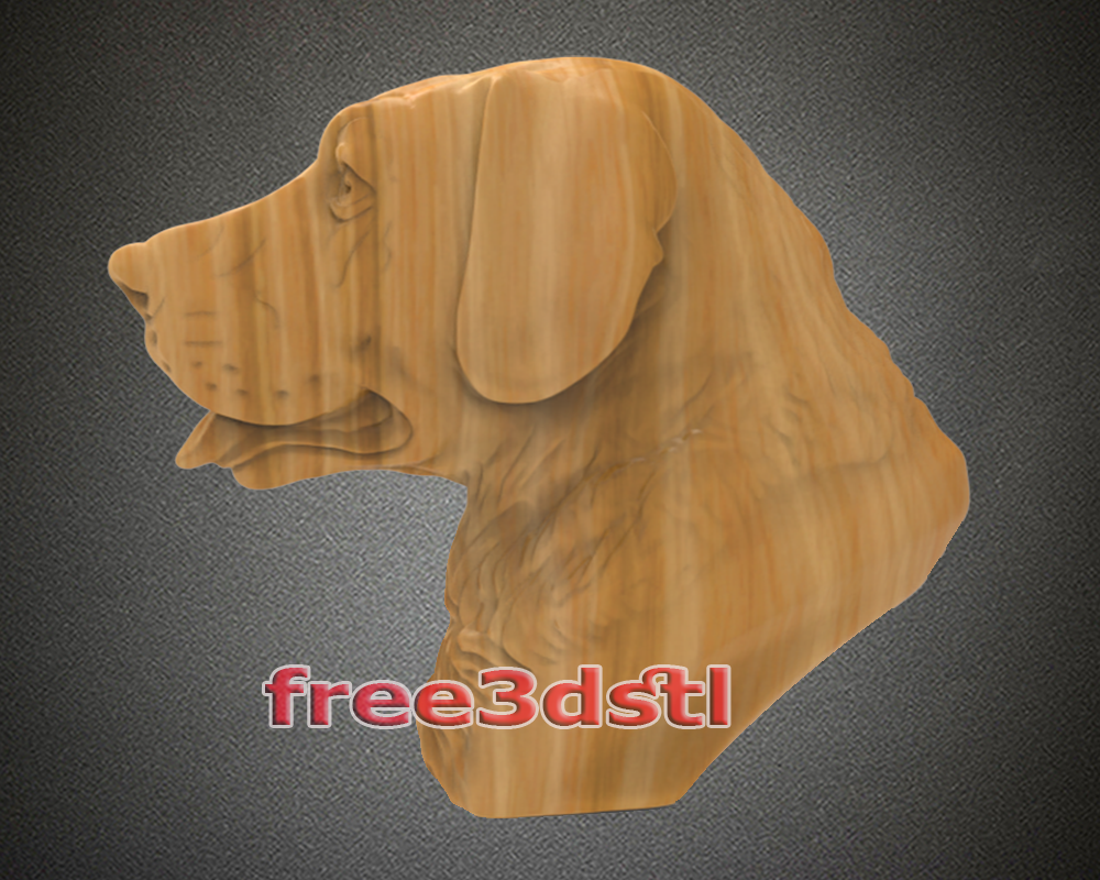 Labrador 3D STL Model (FREE)