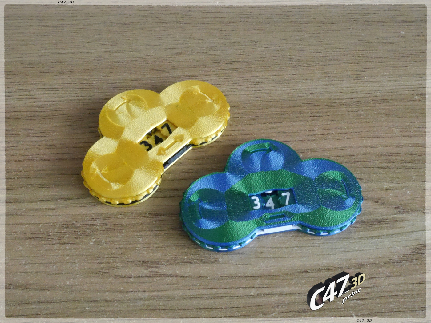 Flat Tripple Counter