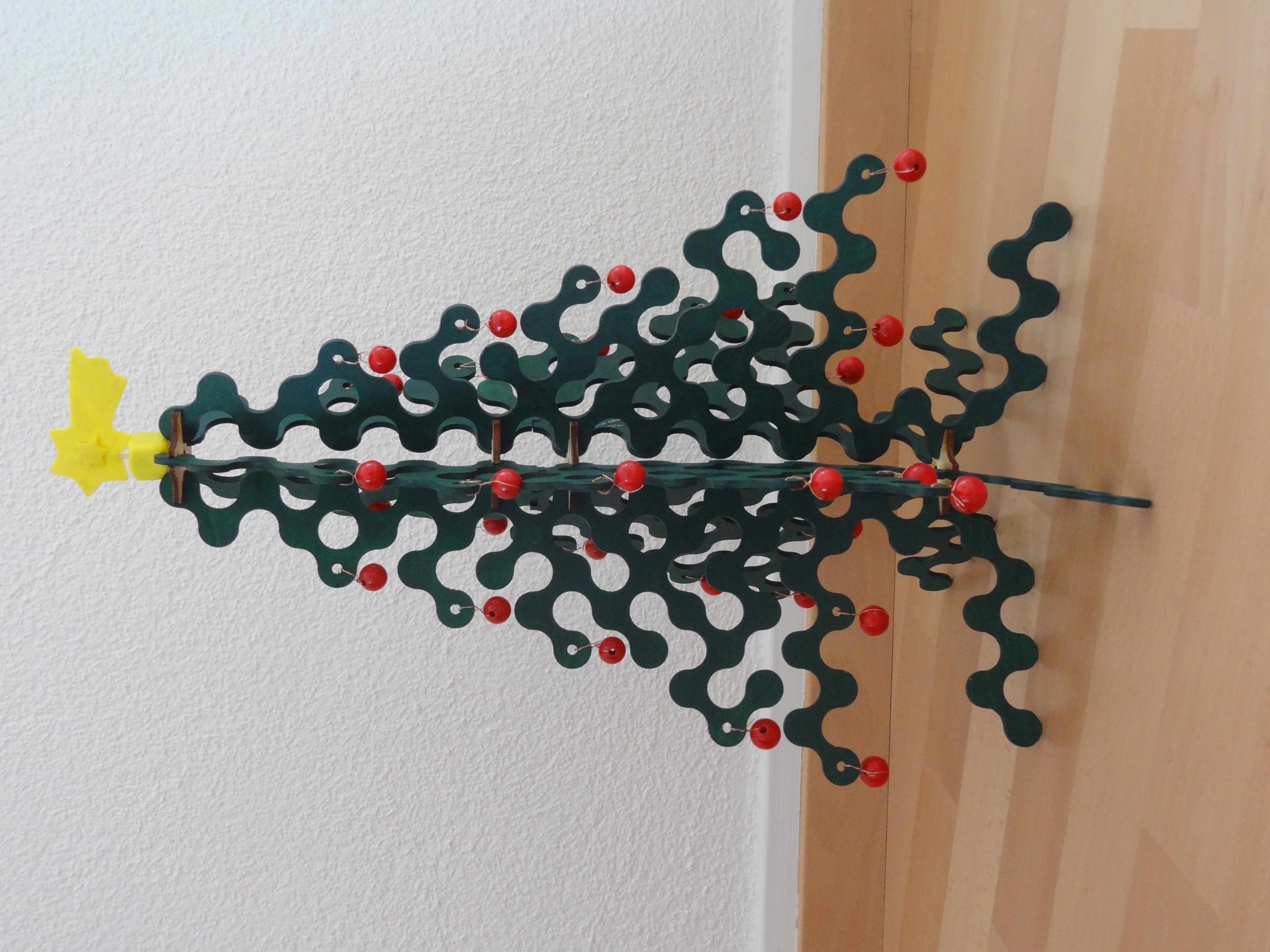 laser cut christmas tree