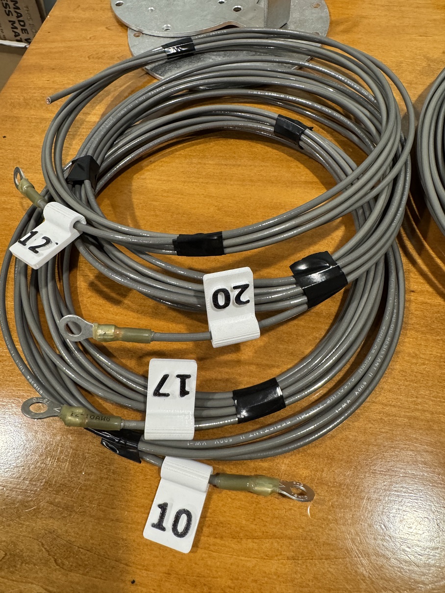 Band Tags For Amateur Radio Wire Antennas