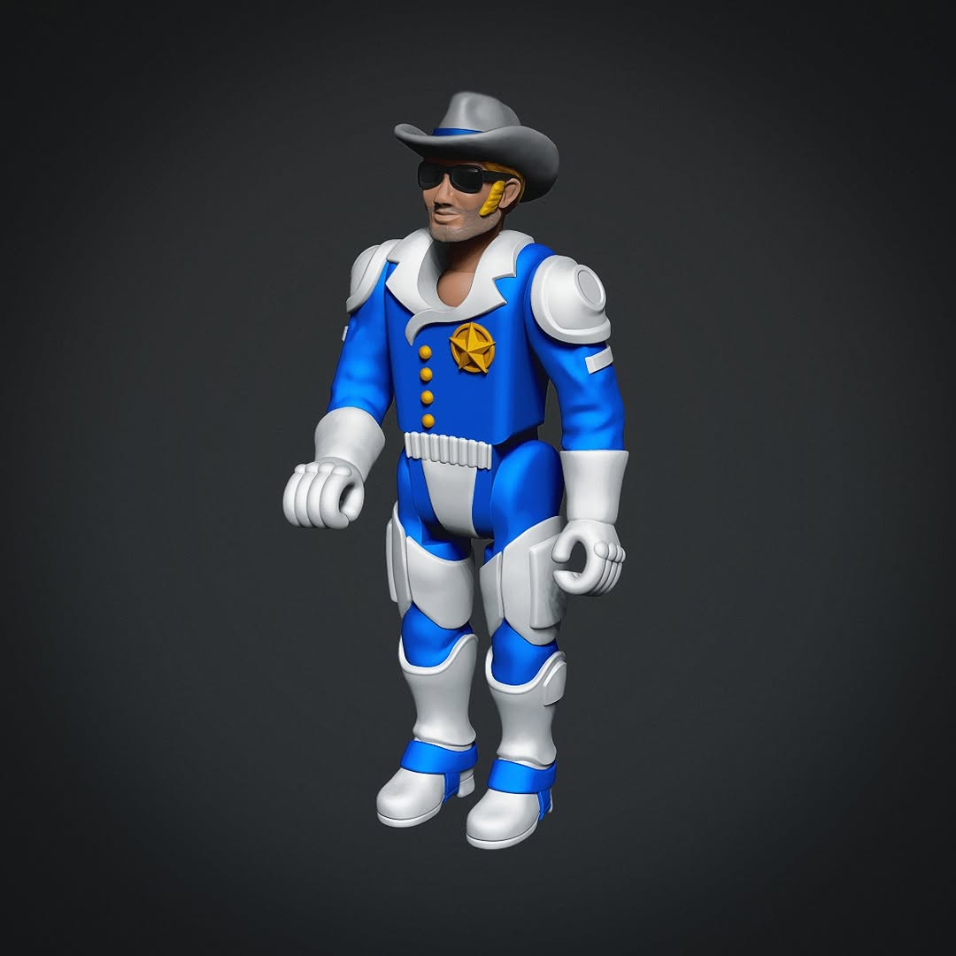 Space Cowboy remix figure
