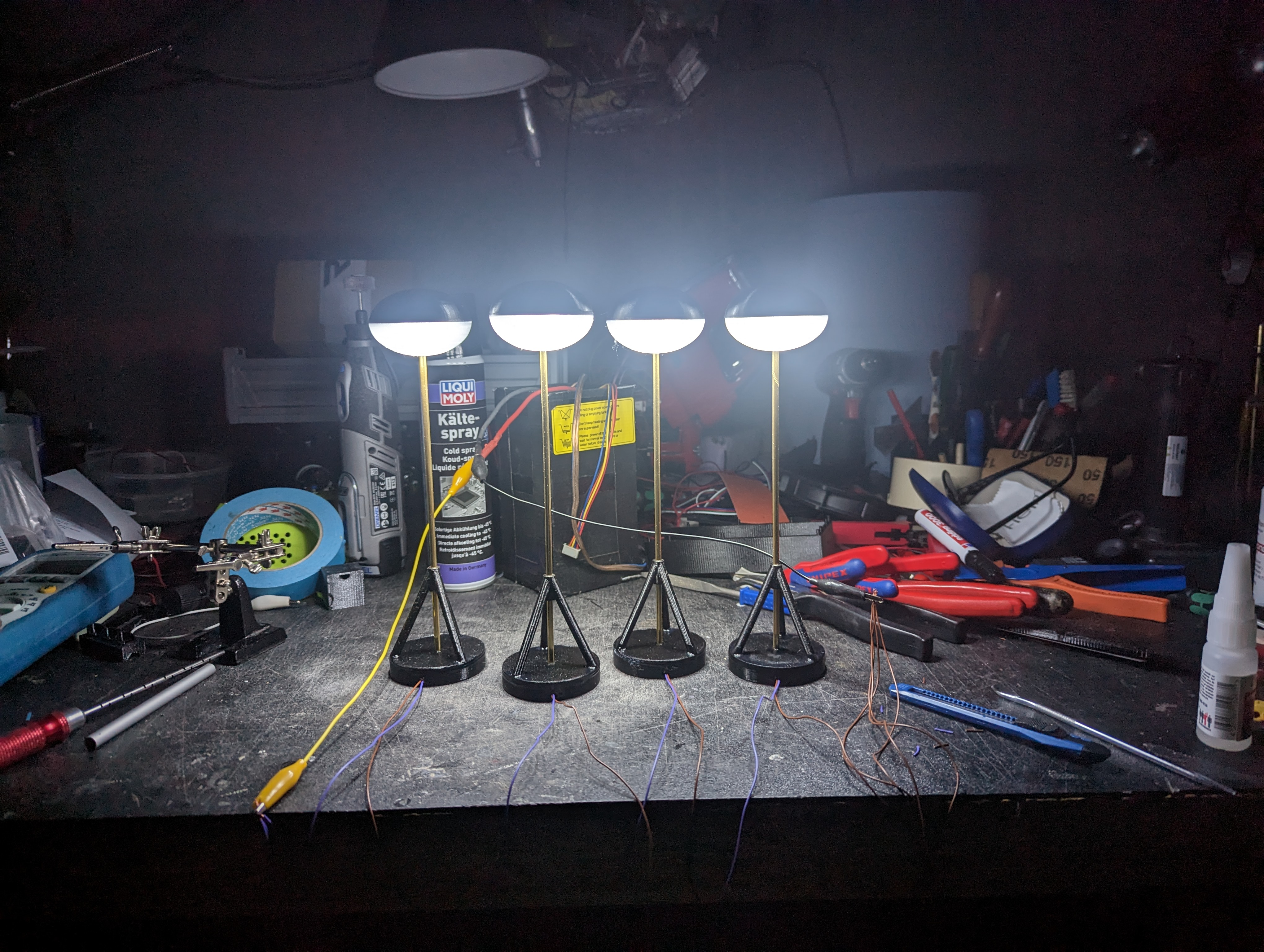 Light balloon / construction site lighting - 1:14