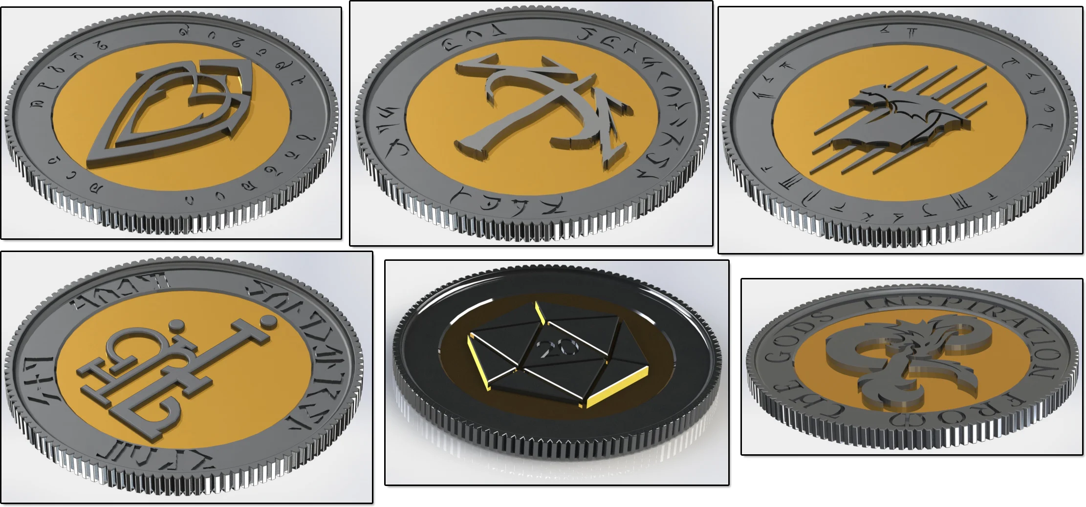 D&D Inspiration Tokens