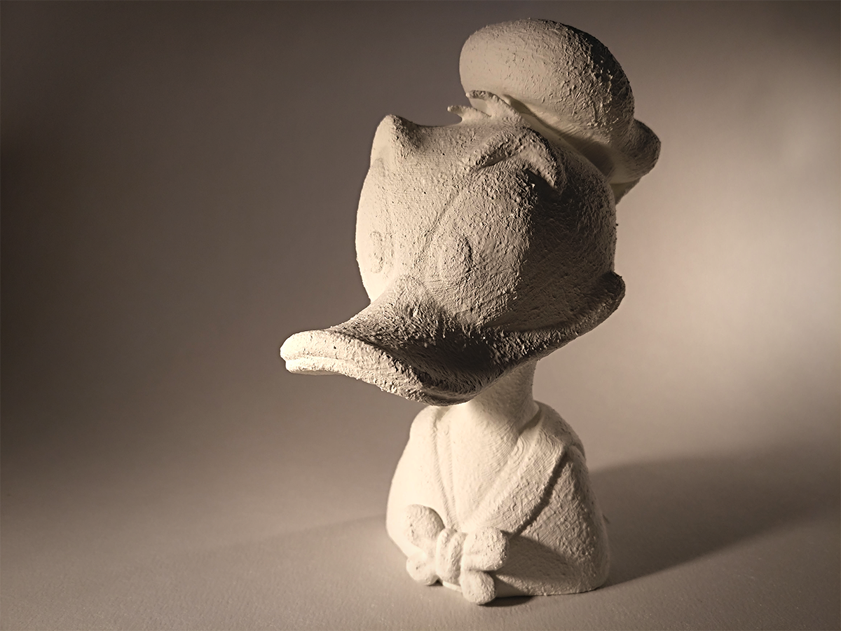 Donald Duck bust
