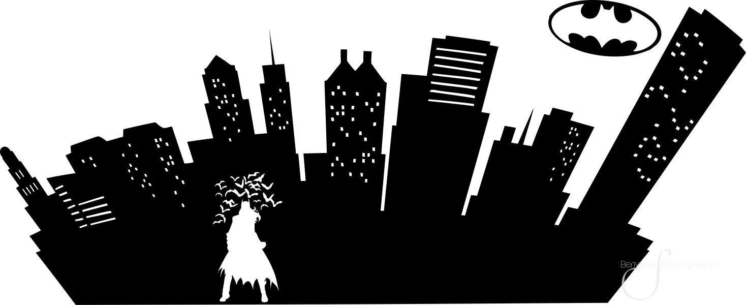 Gotham stencil