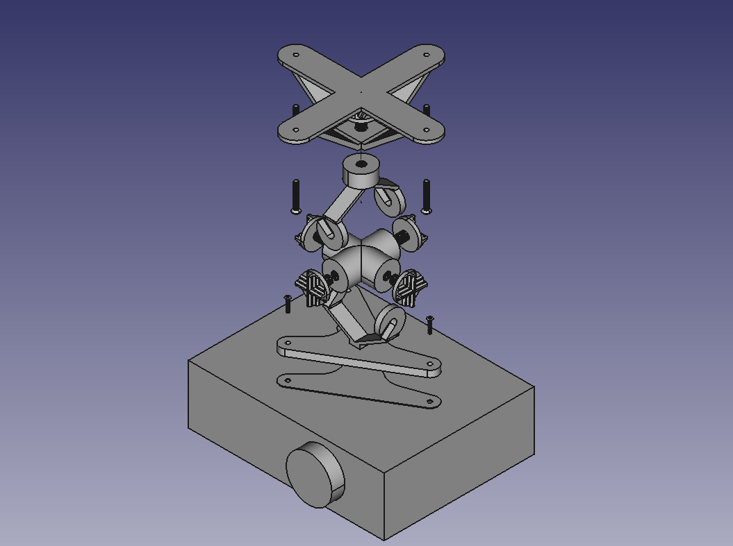 3 Axis Ceiling Video Projector Mount