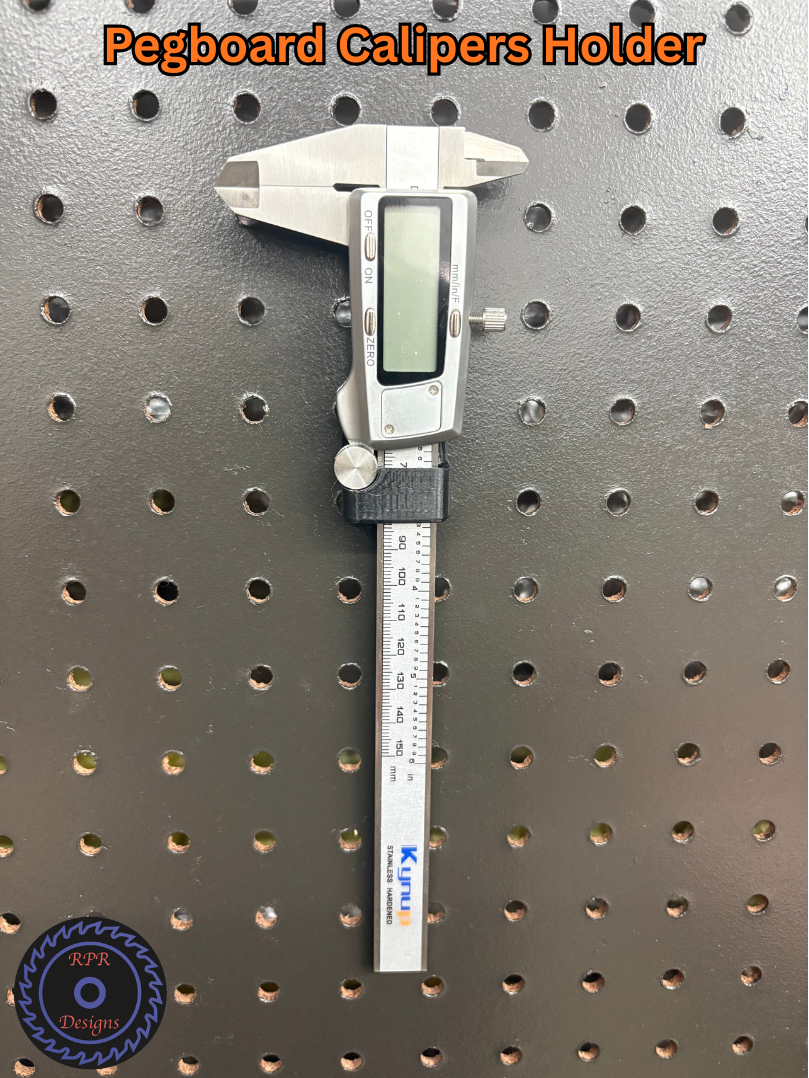 Pegboard Calipers Holder
