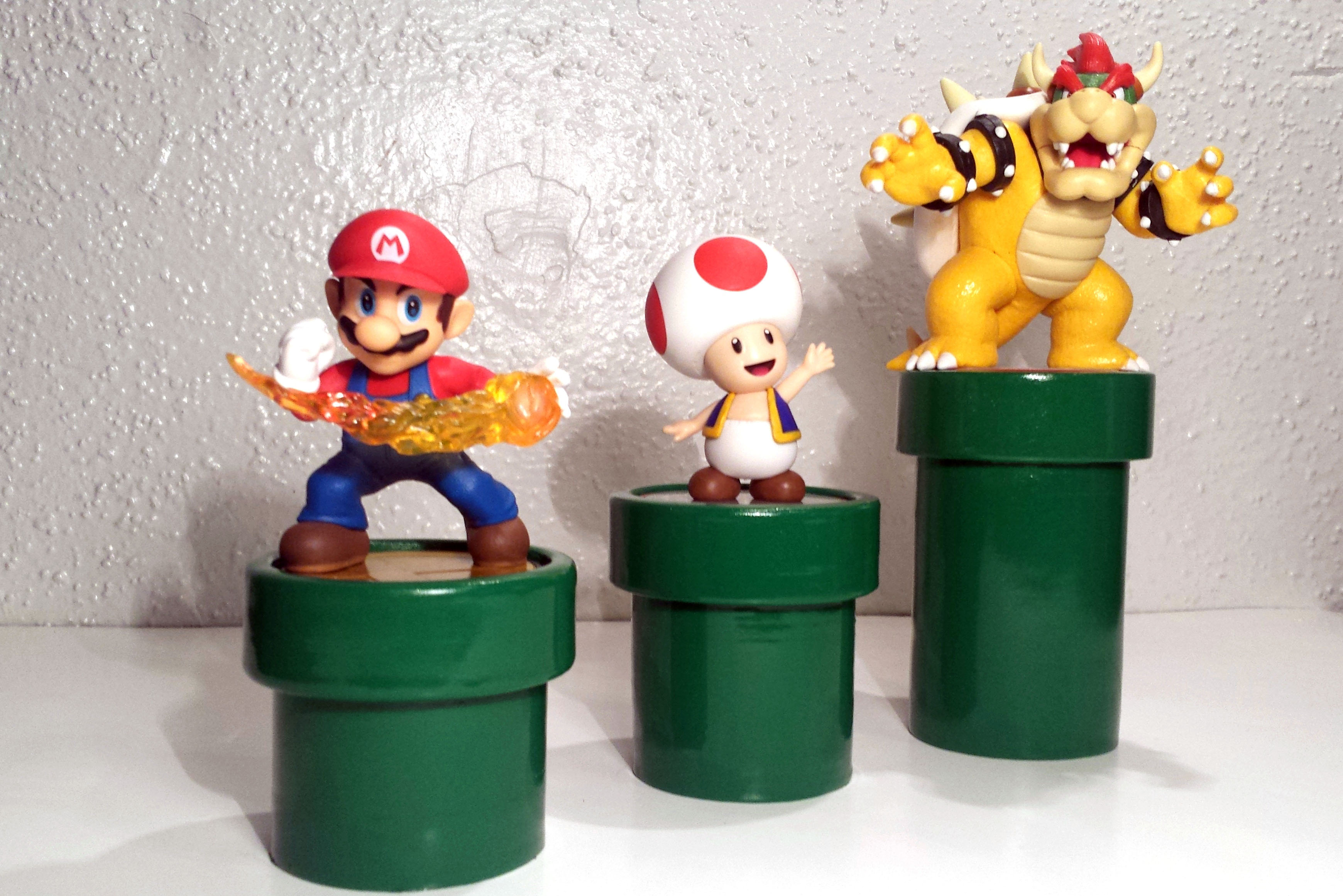 amiibo Warp Pipe Riser
