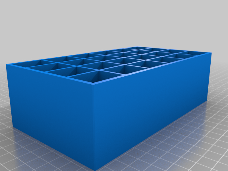 Organizer for screws, screws, nuts
