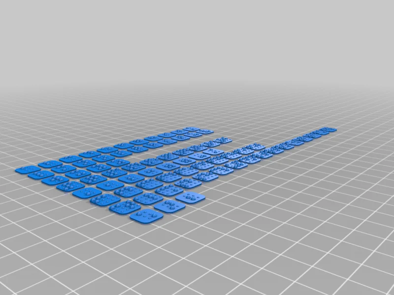 Braille Keyboard Covers v3 (customisable)
