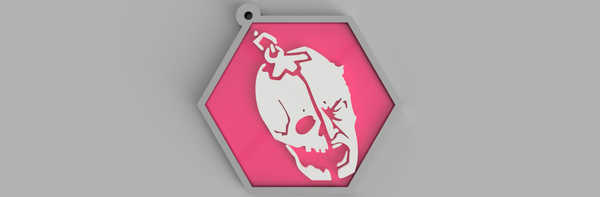 DBD Ebony Memento Mori Earring