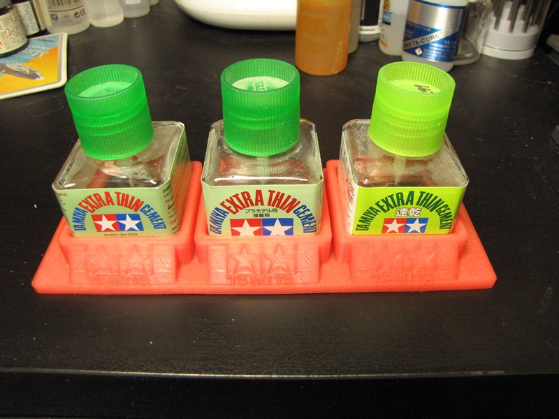 Tamiya Triple Glue Holder
