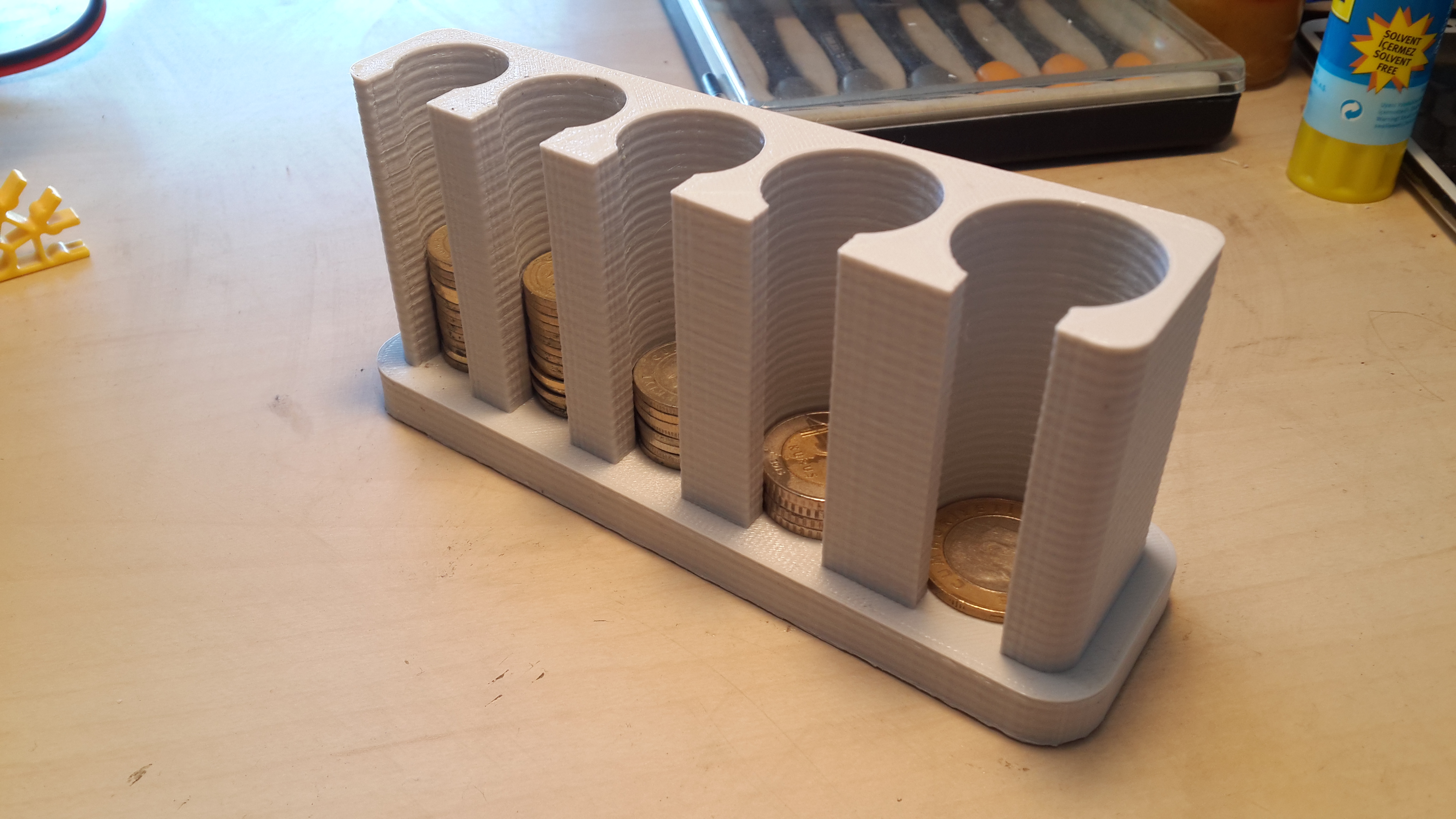 Coin Organizer (Turkish Lira) / Madeni Para Düzenleyici (Türk Lirası)