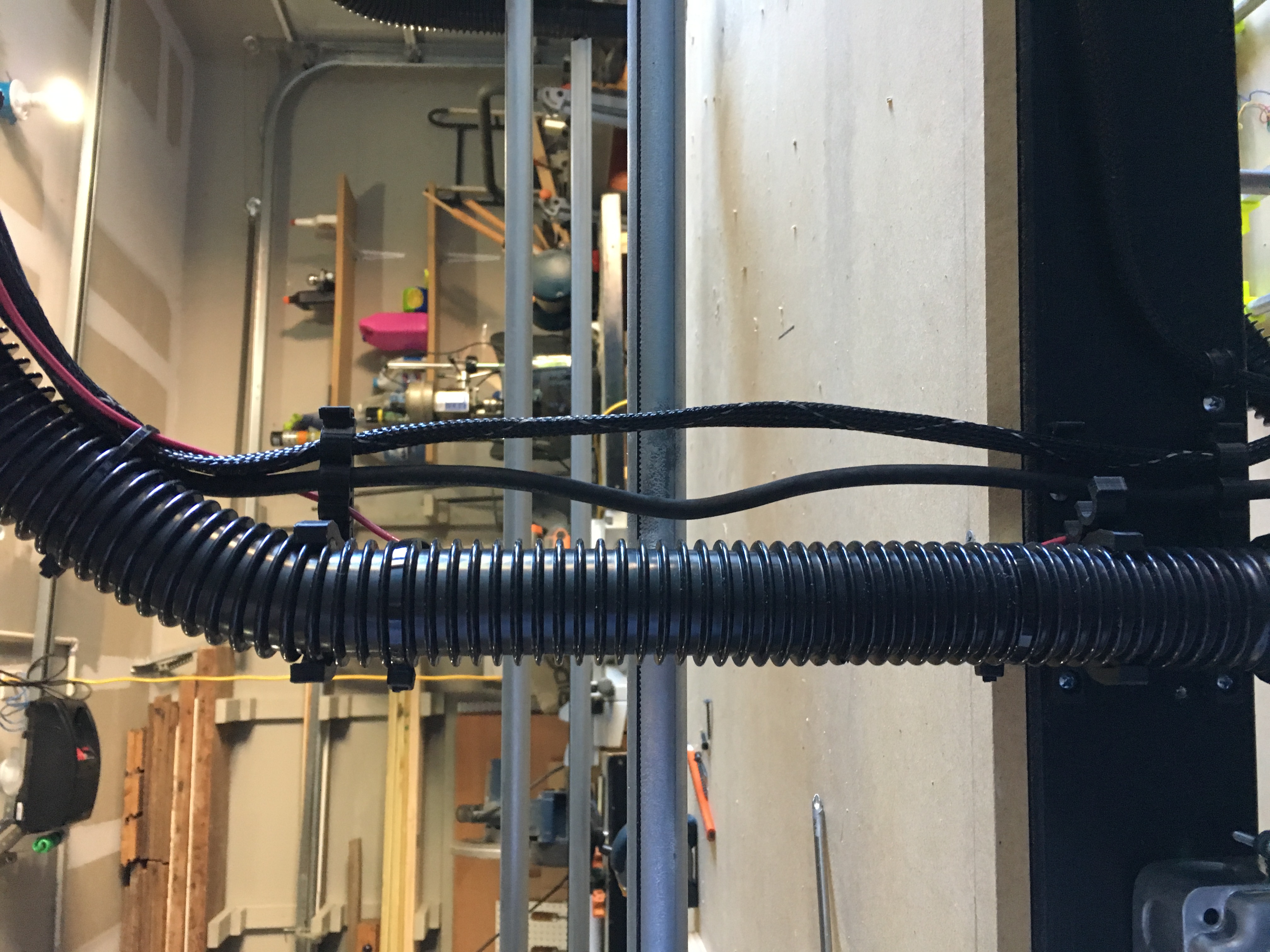 MPCNC dust collection hose riser