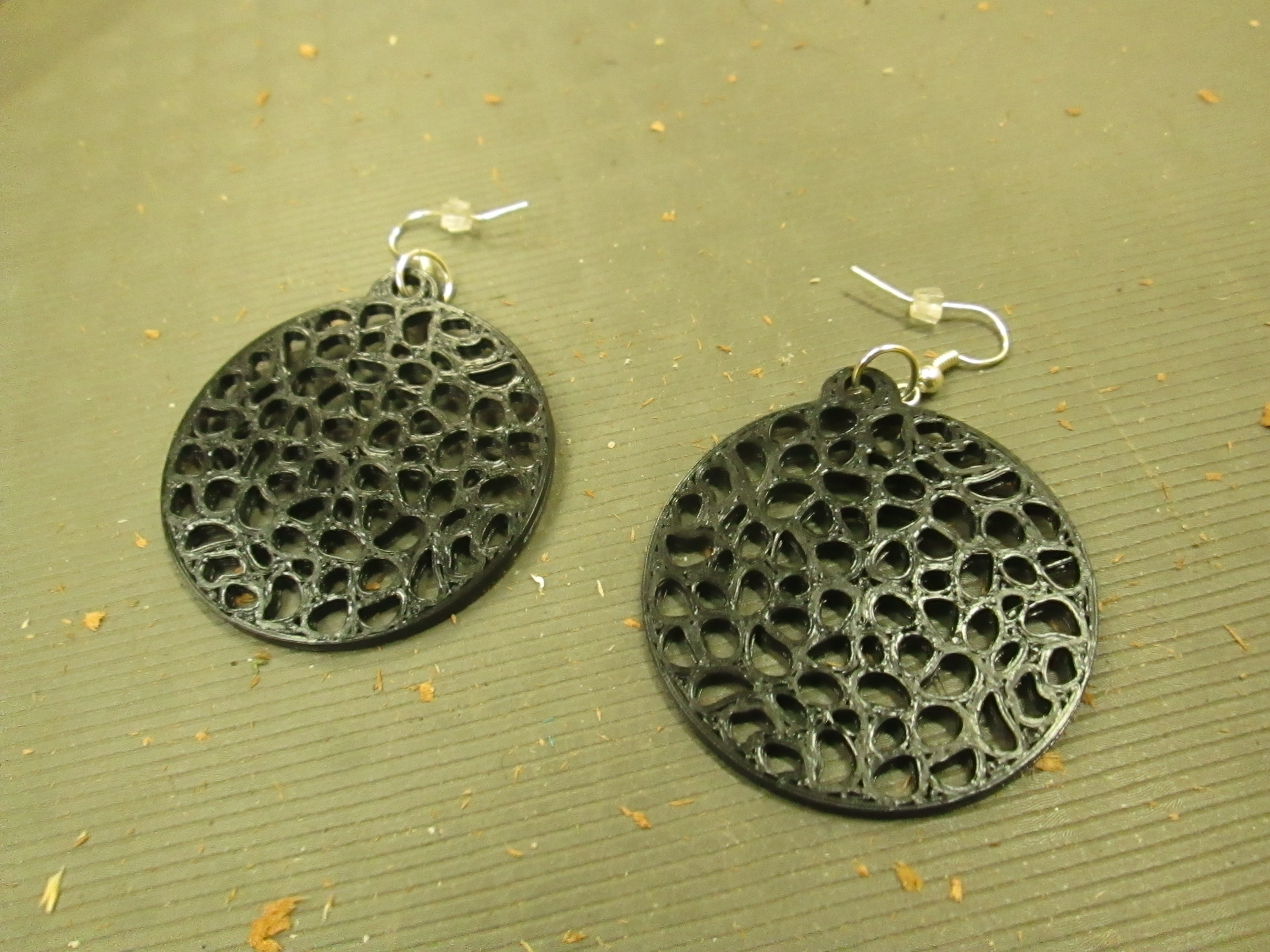 Organic earrings