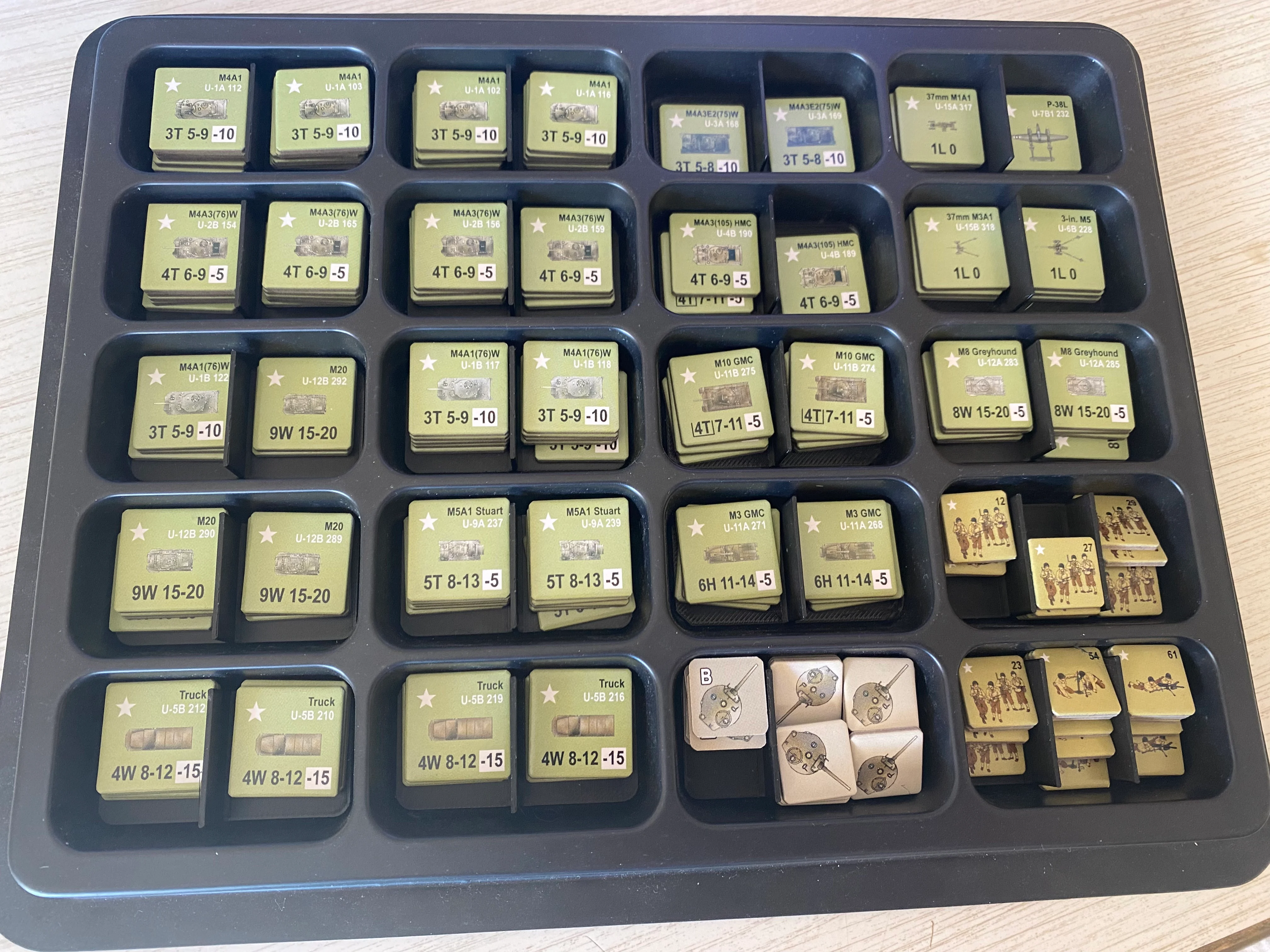 GMT Game Tray Dividers