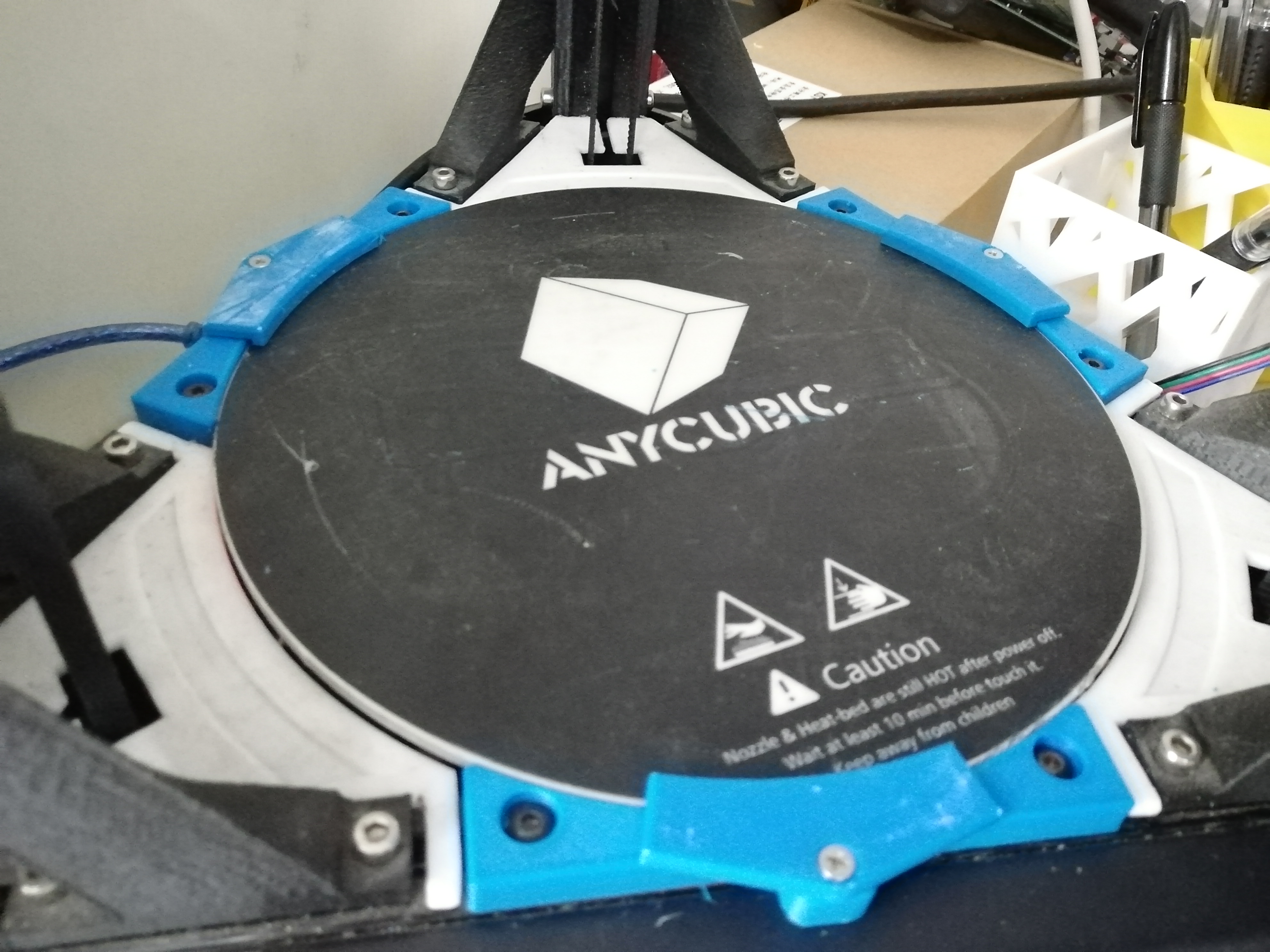 Anycubic kossel (φ200mm) hotbed holder