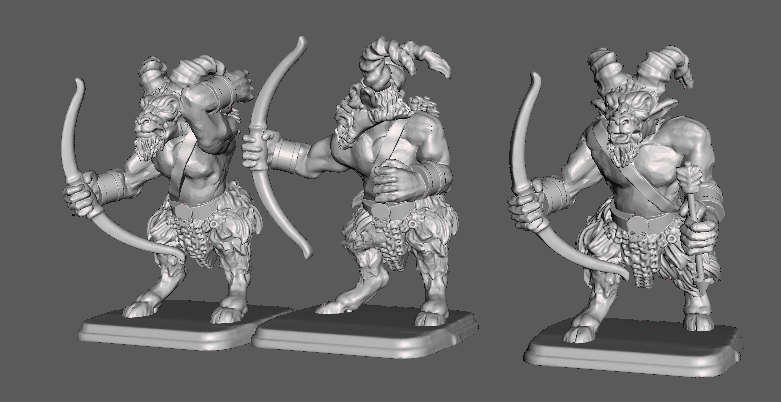 Heroquest  beast men archers