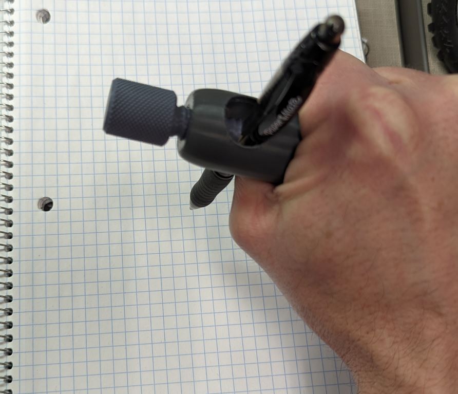 Palmer Grasp Adaptive Writing Utensil