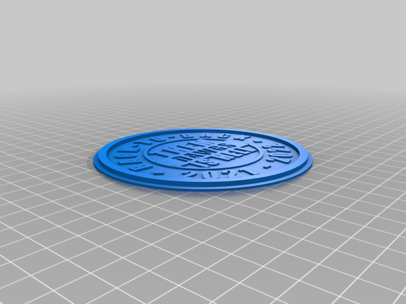 Them Dawgs is Hell / Back to Back Drink Coaster