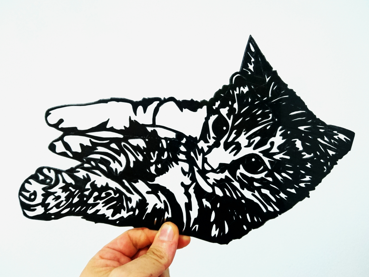 cat stencil